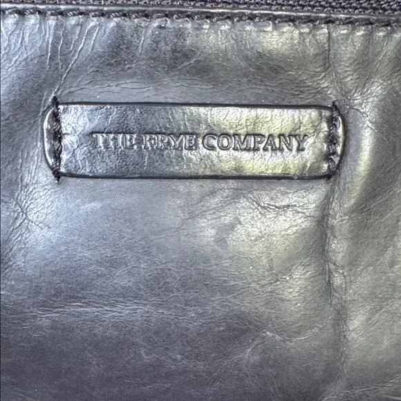 Frye Logan Black Leather Backpack - Picture 2 of 13